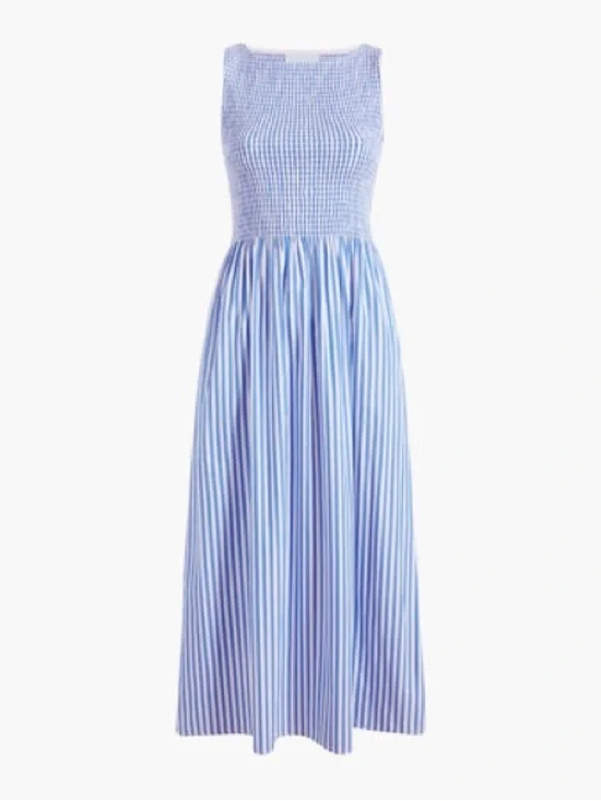 Hill House Cosima Nap Dress - Blueberry Stripe - Picture 3 of 5